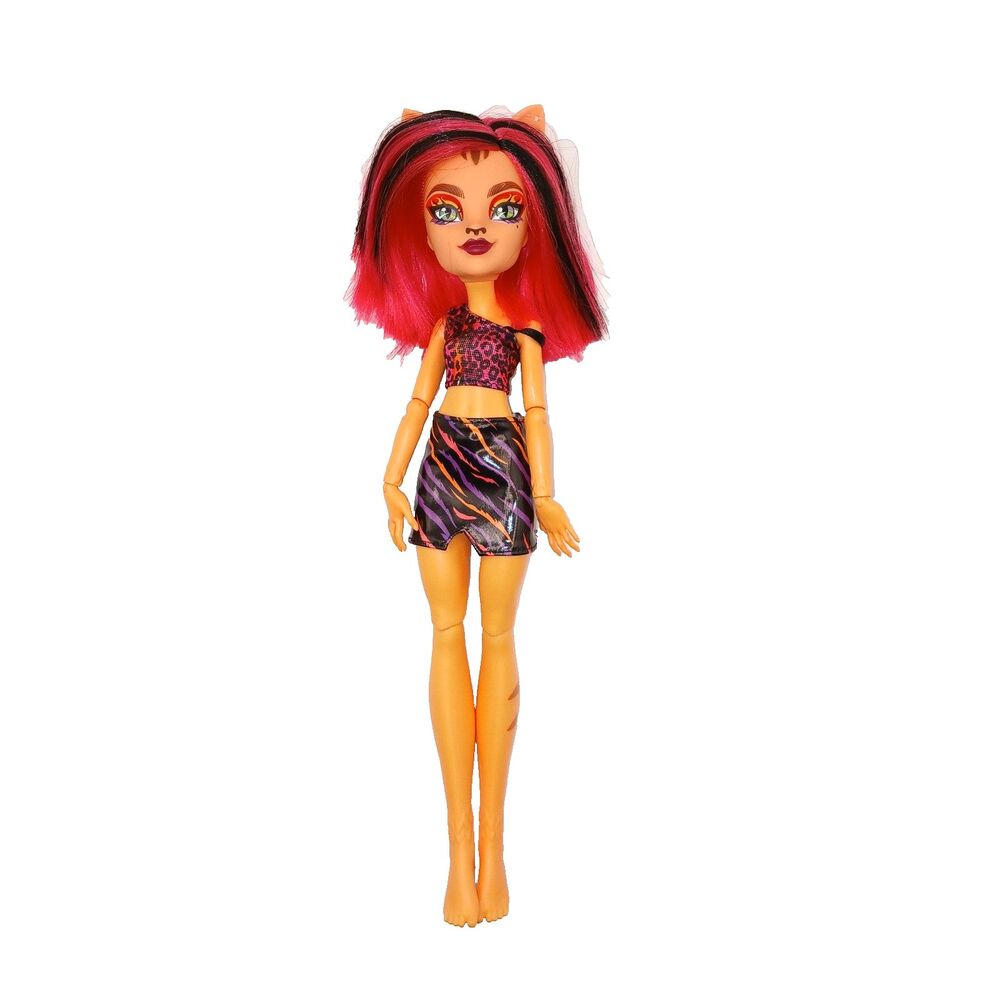 Monster High G3 Toralei Stripe Skulltimate Secrets Neon Frights Doll No Tail